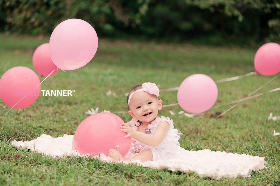 baby photoshoot 1st birthday